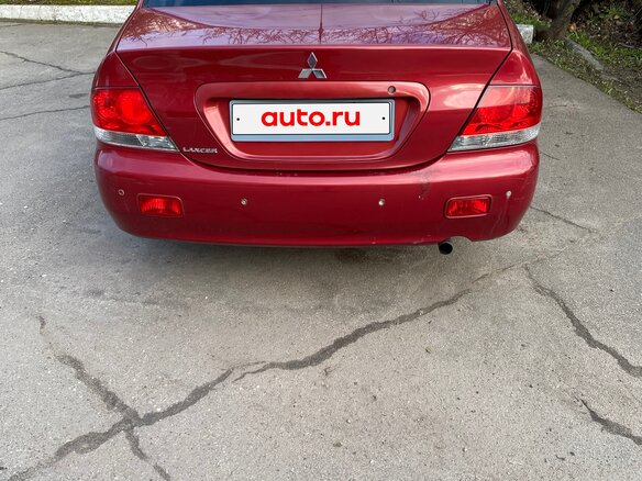 2005 Mitsubishi Lancer IX, красный, 600000 рублей - вид 1