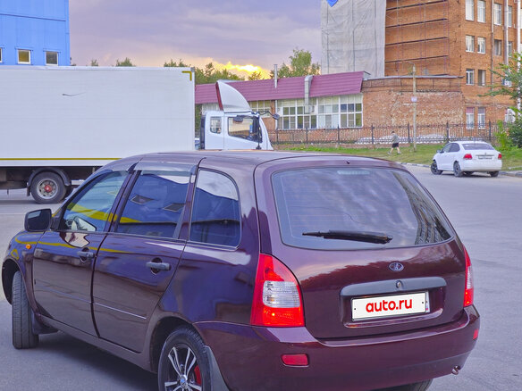 2011 Lada (ВАЗ) Kalina I, пурпурный, 355000 рублей - вид 4