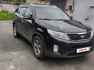 2013 Kia Sorento II Рестайлинг, чёрный, 1280000 рублей, вид 3