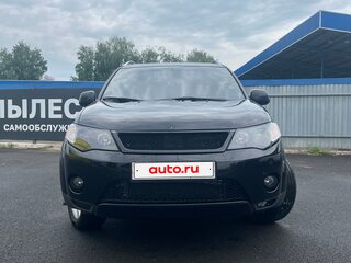 2007 Mitsubishi Outlander II, чёрный, 1100000 рублей, вид 4