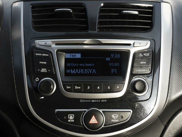 2014 Hyundai Solaris I Рестайлинг, чёрный - вид 10