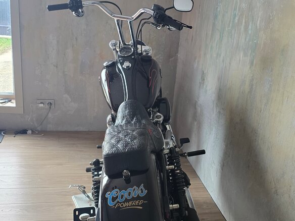2014 Harley-Davidson Dyna Wide Glide, чёрный, 890000 рублей - вид 12