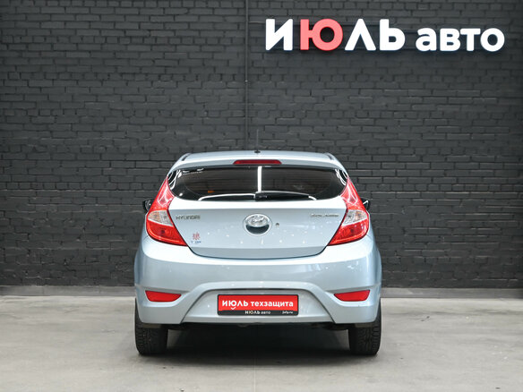 2012 Hyundai Solaris I, синий, 720000 рублей - вид 5