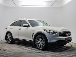 2010 Infiniti FX37 II (S51), белый, 1495000 рублей, вид 3