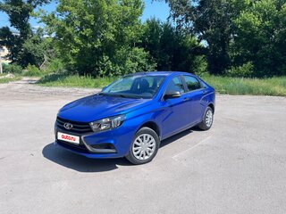 2021 Lada (ВАЗ) Vesta I, синий, 900000 рублей, вид 1