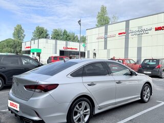 2018 Hyundai Sonata VII (LF) Рестайлинг, серый, 1670000 рублей, вид 4
