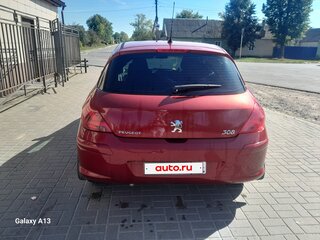 2008 Peugeot 308 I, красный, 310000 рублей, вид 5