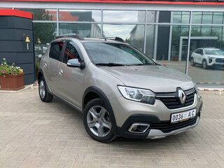 2019 Renault Sandero II Рестайлинг, бежевый, 979900 рублей, вид 1