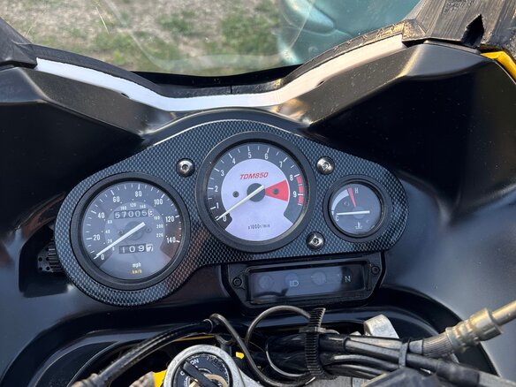1996 Yamaha TDM850, жёлтый, 310000 рублей - вид 2