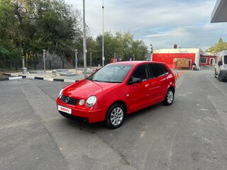 2004 Volkswagen Polo IV, красный, 365000 рублей, вид 2