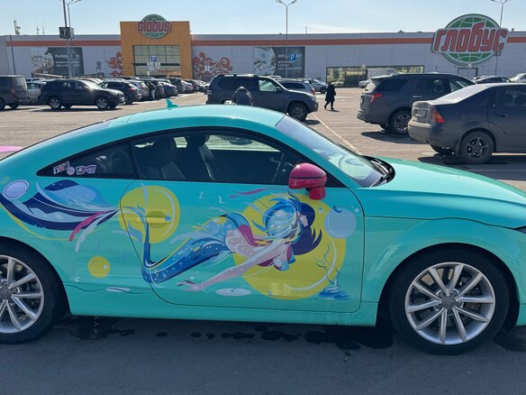 2007 Audi TT II (8J), голубой, 1750000 рублей - вид 8