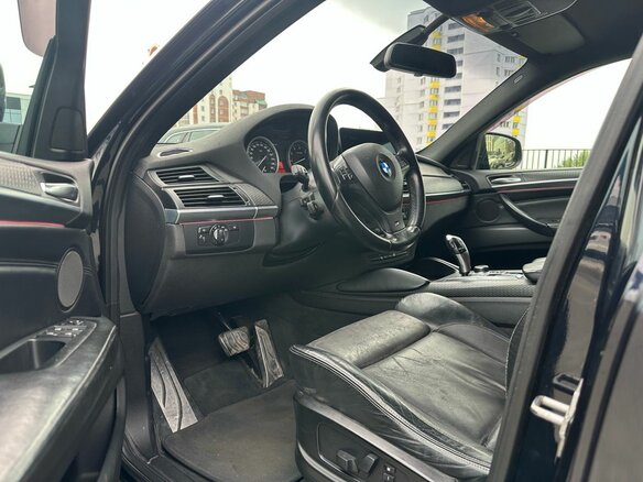 2012 BMW X6 35i I (E71) Рестайлинг, чёрный - вид 16
