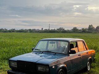 2004 Lada (ВАЗ) 2107, синий, 90000 рублей, вид 2