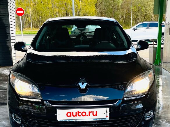 2012 Renault Megane III, чёрный