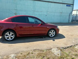 2008 Mazda 3 I (BK) Рестайлинг, красный, 900000 рублей, вид 3