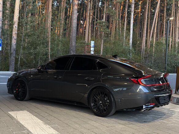 2021 Hyundai Sonata N-Line VIII (DN8), серый, 3300000 рублей - вид 13
