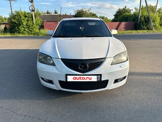 2008 Mazda 3 4-speed I (BK) Рестайлинг, белый, 745000 рублей, вид 2