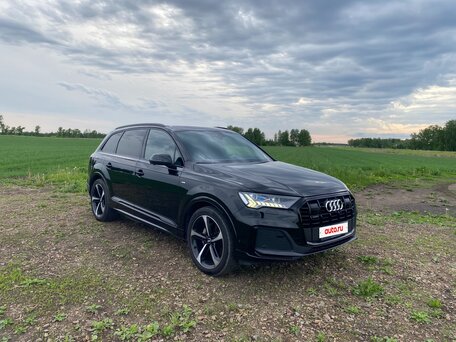 2022 Audi Q7 45 TDI II (4M) Рестайлинг, чёрный, 9150000 рублей, вид 5