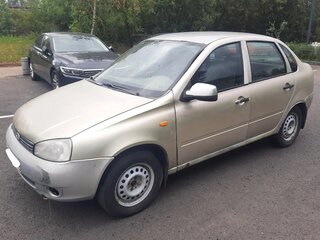 2008 Lada (ВАЗ) Kalina I, жёлтый, 66500 рублей, вид 1