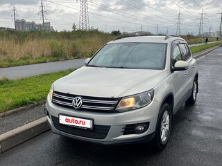 2014 Volkswagen Tiguan I Рестайлинг, серебристый, 1100000 рублей, вид 1