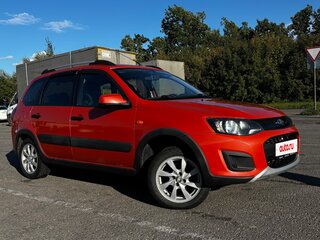2017 Lada (ВАЗ) Kalina II, оранжевый, 600000 рублей, вид 3