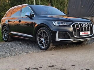 2020 Audi SQ7 I (4M) Рестайлинг, чёрный, 9200000 рублей, вид 3