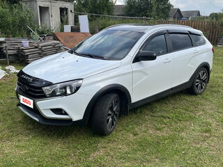 2020 Lada (ВАЗ) Vesta SW Cross I, белый, 1270000 рублей, вид 2