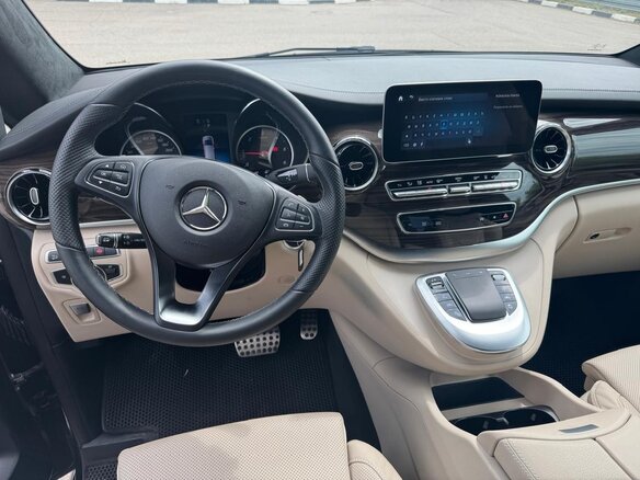 2023 Mercedes-Benz V-Класс 300 d компактный III (W447) Рестайлинг, чёрный - вид 5