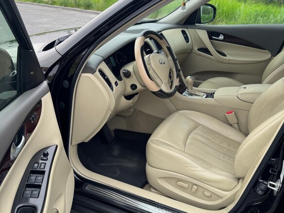2012 Infiniti EX25 I (J50), чёрный, 1850000 рублей - вид 6