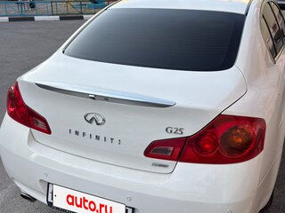2013 Infiniti G25 IV, белый, 1350000 рублей, вид 5
