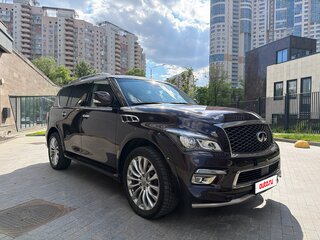 2016 Infiniti QX80 I Рестайлинг, пурпурный, 4000000 рублей, вид 3