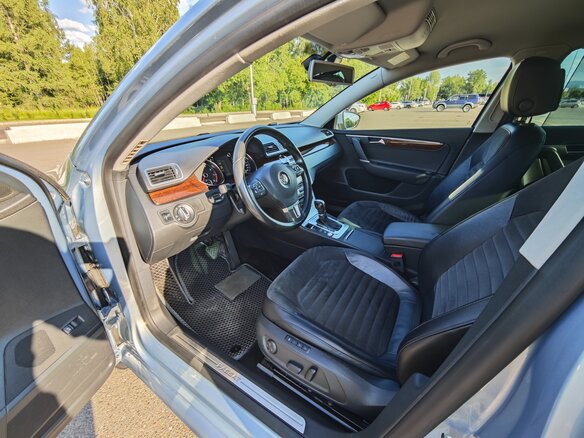 2011 Volkswagen Passat B7, серый, 1400000 рублей - вид 8