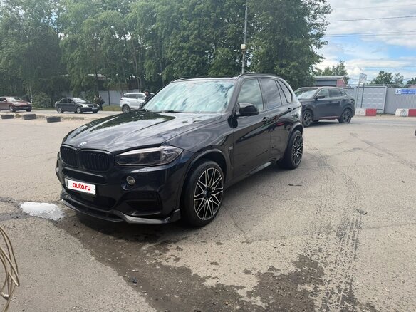 2017 BMW X5 M50d III (F15), синий, 4000000 рублей