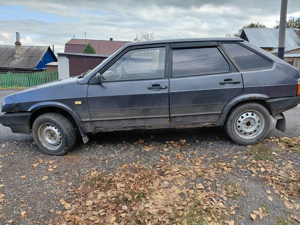 2001 Lada (ВАЗ) 2109, серебристый - вид 3