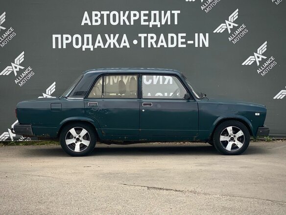 2001 Lada (ВАЗ) 2107, зелёный - вид 7