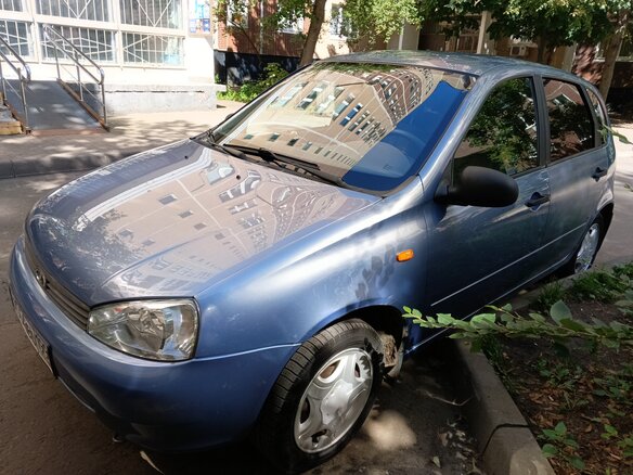 2007 Lada (ВАЗ) Kalina I, серый - вид 25