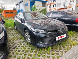 2020 Toyota Camry VIII (XV70), чёрный, 2420000 рублей, вид 3