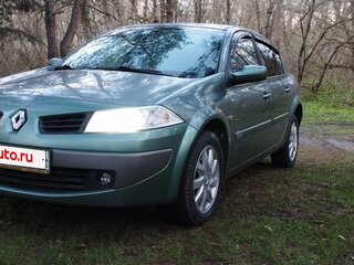 2006 Renault Megane II Рестайлинг, зелёный, 450000 рублей, вид 2