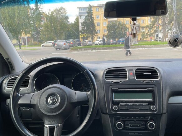 2010 Volkswagen Golf VI, серебристый - вид 8
