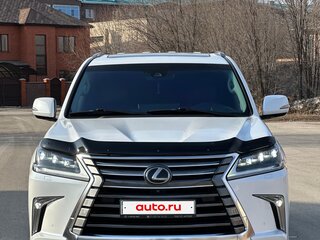 2017 Lexus LX 570 III Рестайлинг 2, белый, 6600000 рублей, вид 2
