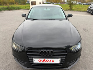 2014 Audi A4 IV (B8) Рестайлинг, чёрный, 1350000 рублей, вид 1