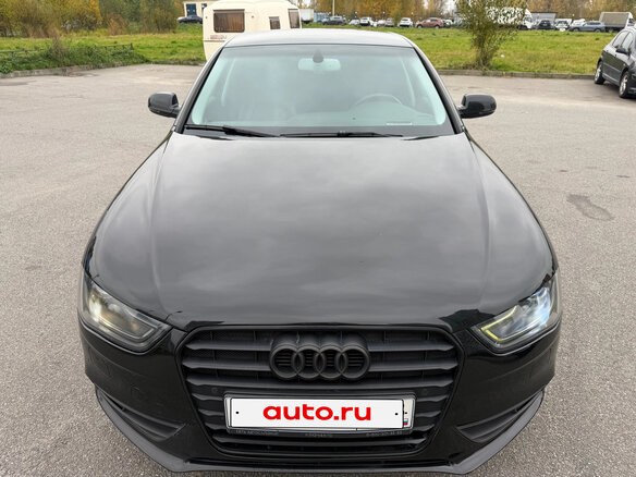 2014 Audi A4 IV (B8) Рестайлинг, чёрный, 1350000 рублей