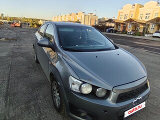 2014 Chevrolet Aveo II, серый, 750000 рублей, вид 3