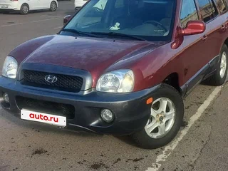 2003 Hyundai Santa Fe I, красный, 695000 рублей, вид 1