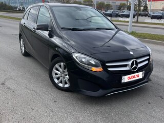 2015 Mercedes-Benz B-Класс 180 II (W246) Рестайлинг, чёрный, 1350000 рублей, вид 3