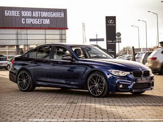 2018 BMW 3 серии 320i VI (F3x) Рестайлинг, синий, 2025000 рублей, вид 3