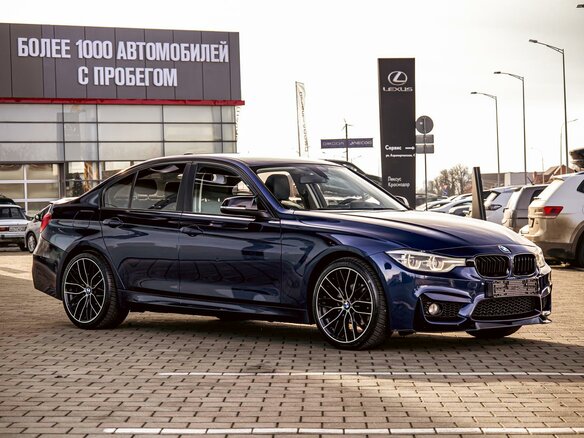 2018 BMW 3 серии 320i VI (F3x) Рестайлинг, синий, 2025000 рублей - вид 2