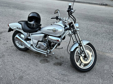 1997 Honda Shadow 400, серебристый, 159999 рублей, вид 1