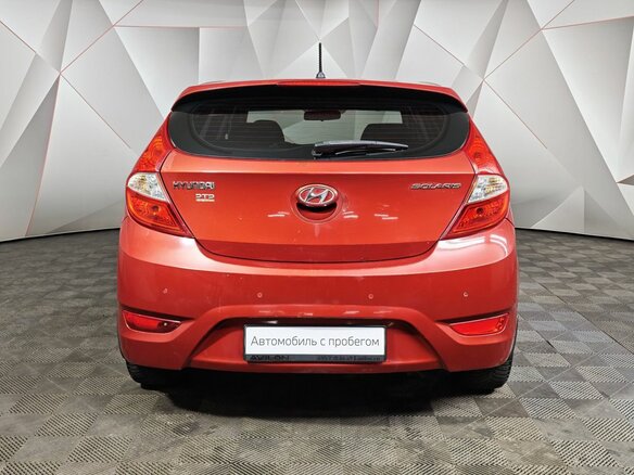 2011 Hyundai Solaris I, красный, 569000 рублей - вид 7