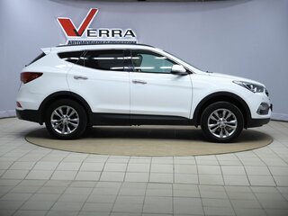 2017 Hyundai Santa Fe III Рестайлинг, белый, 2290000 рублей, вид 4
